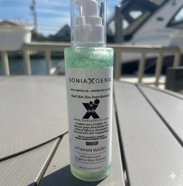 Vitamin Wash with Aloe and Angelica Root Extract | SoniaGenix