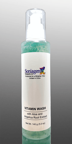Vitamin Wash with Aloe and Angelica Root Extract - SoniaGenix